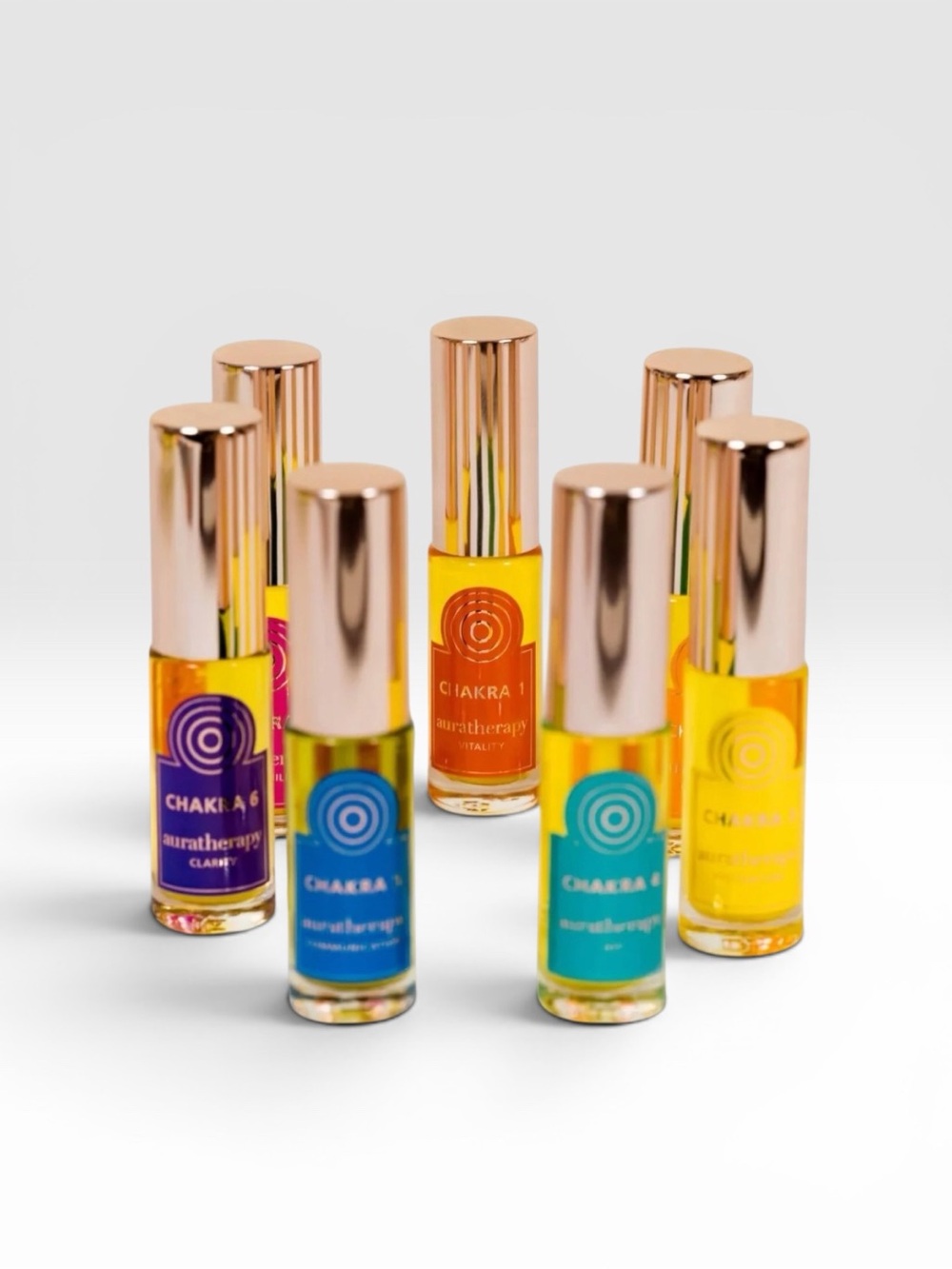 Auratherapy Chakra Boost Discovery Kit Essential Oils Aromatherapy Gift Set New